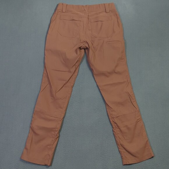 Duluth Trading Co Pants Women's 8x31 Red Dry On The Fly Slim Leg Nylon Outdoor - Picture 2 of 12